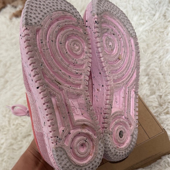 Nike Kids Light Pink and Coral Sneakers - Picture 4 of 4